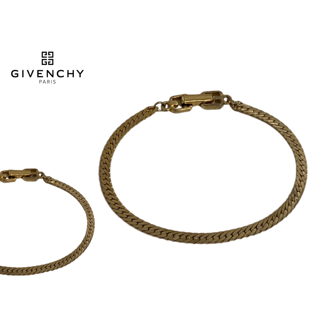 GIVENCHY - GIVENCHY PARIS VINTAGE 1980s チェーンブレスレット の ...