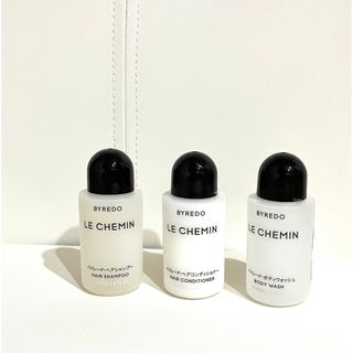 バレード(BYREDO)の【BYRADO】アメニティ 3本セット(サンプル/トライアルキット)