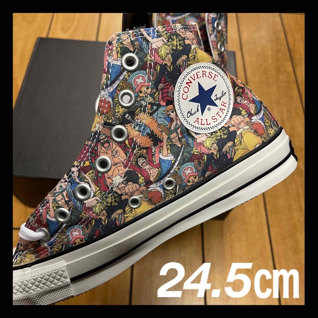 ALL STAR（CONVERSE）(オールスター)の✨新品・限定✨コンバース　オールスター　100 ワンピース　マルチ　コラボ レディースの靴/シューズ(スニーカー)の商品写真