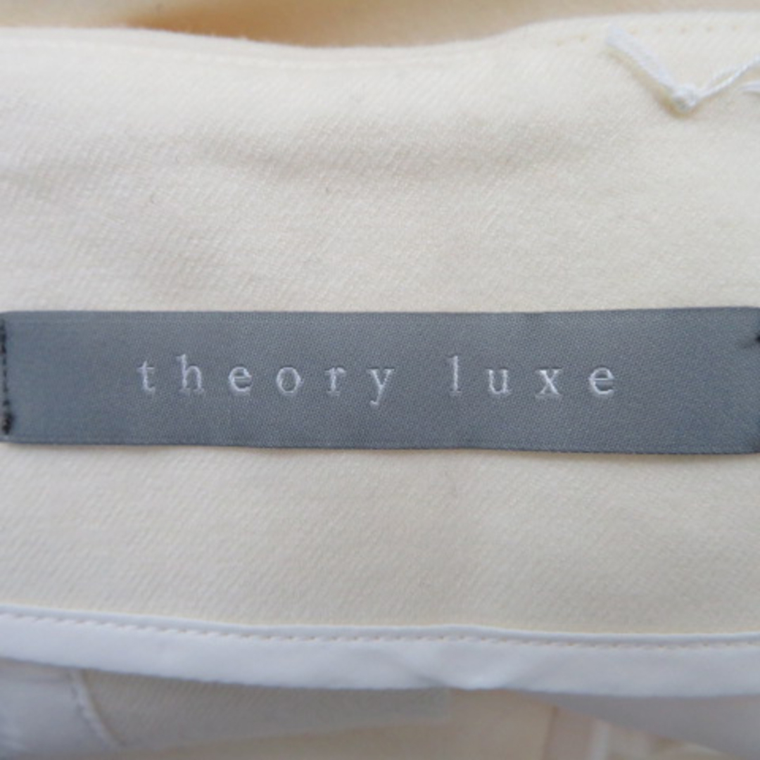 Theory luxe(セオリーリュクス)のセオリーリュクス フレアスカート ミモレ丈 スリット 無地 ウール 36 レディースのスカート(ひざ丈スカート)の商品写真