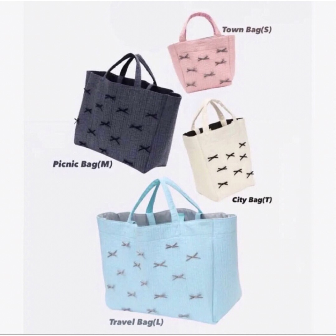 ジプソフィア gypsohila タウン town bag ホワイト