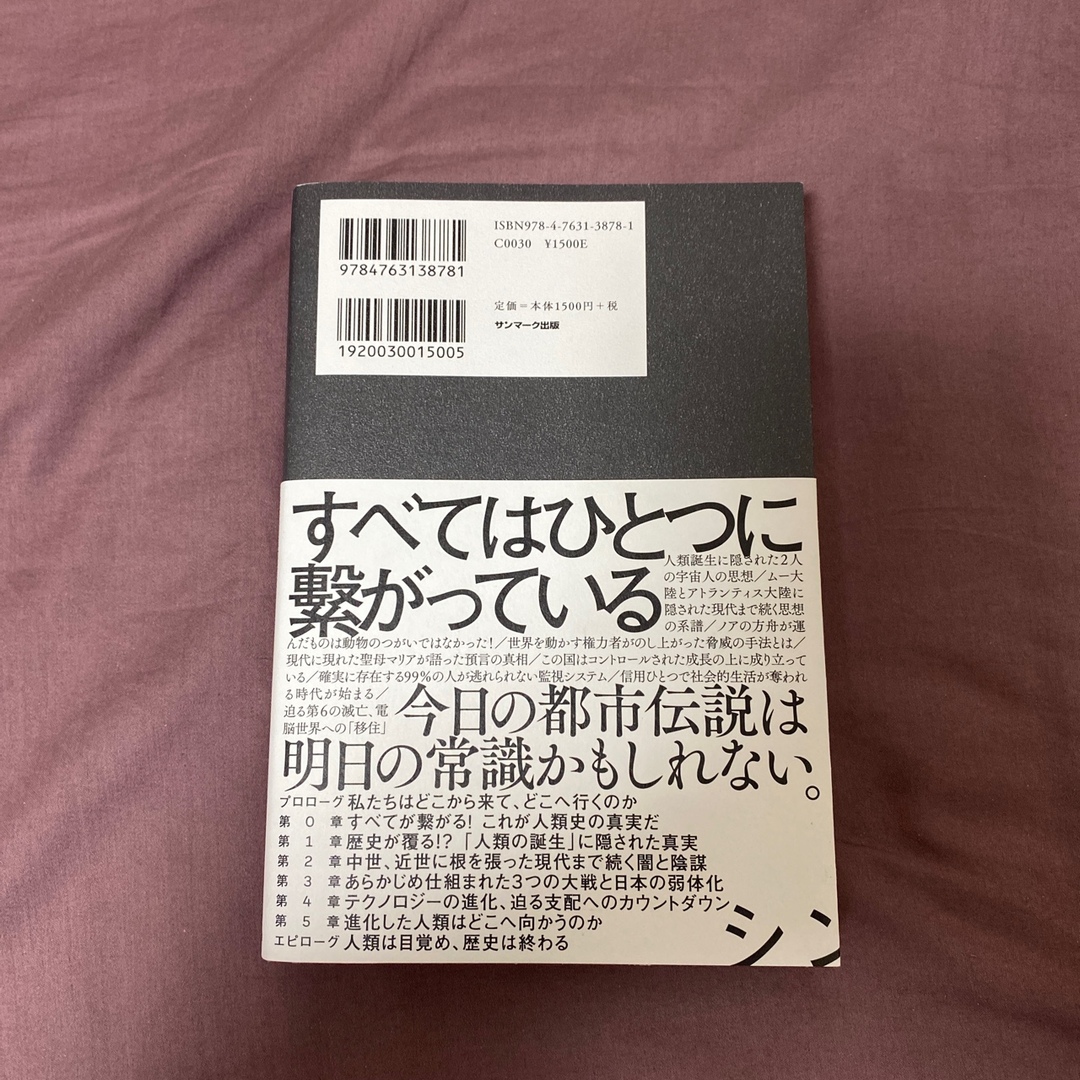 【サイン本】シン・人類史 エンタメ/ホビーの本(人文/社会)の商品写真