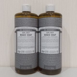 ドクターブロナー(Dr.Bronner)のドクターブロナー  マジックソープ  アールグレイ  紅茶 946mI × 2本(ボディソープ/石鹸)