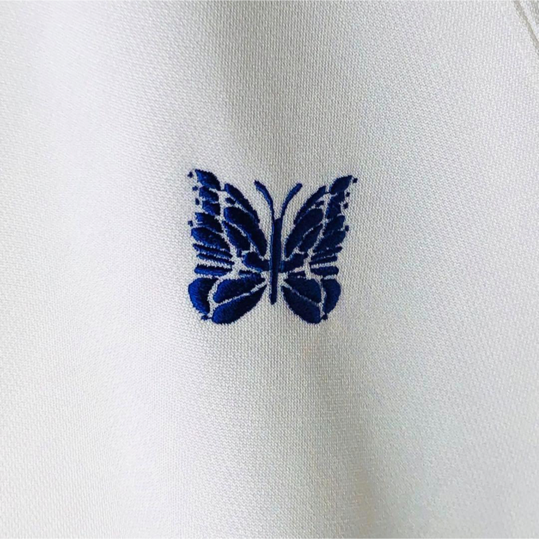 人気デザイン】ニードルス ワンポイント刺繍ロゴ バタフライロゴ