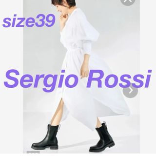 セルジオロッシ(Sergio Rossi)の限定特価❣️ Sergio Rossi サイドゴア　ブーツ　Joan(ブーツ)