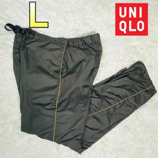 ユニクロ(UNIQLO)のユニクロ メンズ ウォームイージーパンツ Lサイズ ダークグリーン(その他)