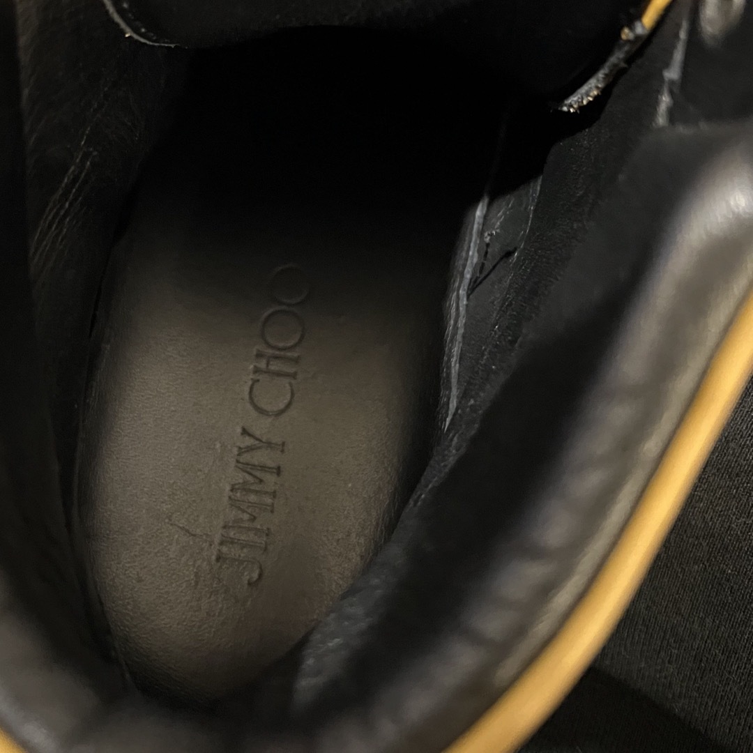 JIMMY CHOO(ジミーチュウ)のジミーチュウ　スニーカー　イエロー　42 メンズの靴/シューズ(スニーカー)の商品写真