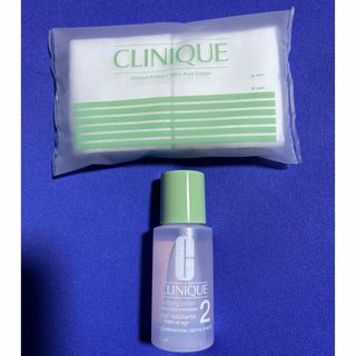 クリニーク(CLINIQUE)の★さちちょす様★ CLINIQUEクラリファイングローション2 ＆コットンセット(サンプル/トライアルキット)