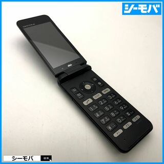 キョウセラ(京セラ)の1049 GRATINA 4G KYF31 中古 auガラケー ブラック(携帯電話本体)