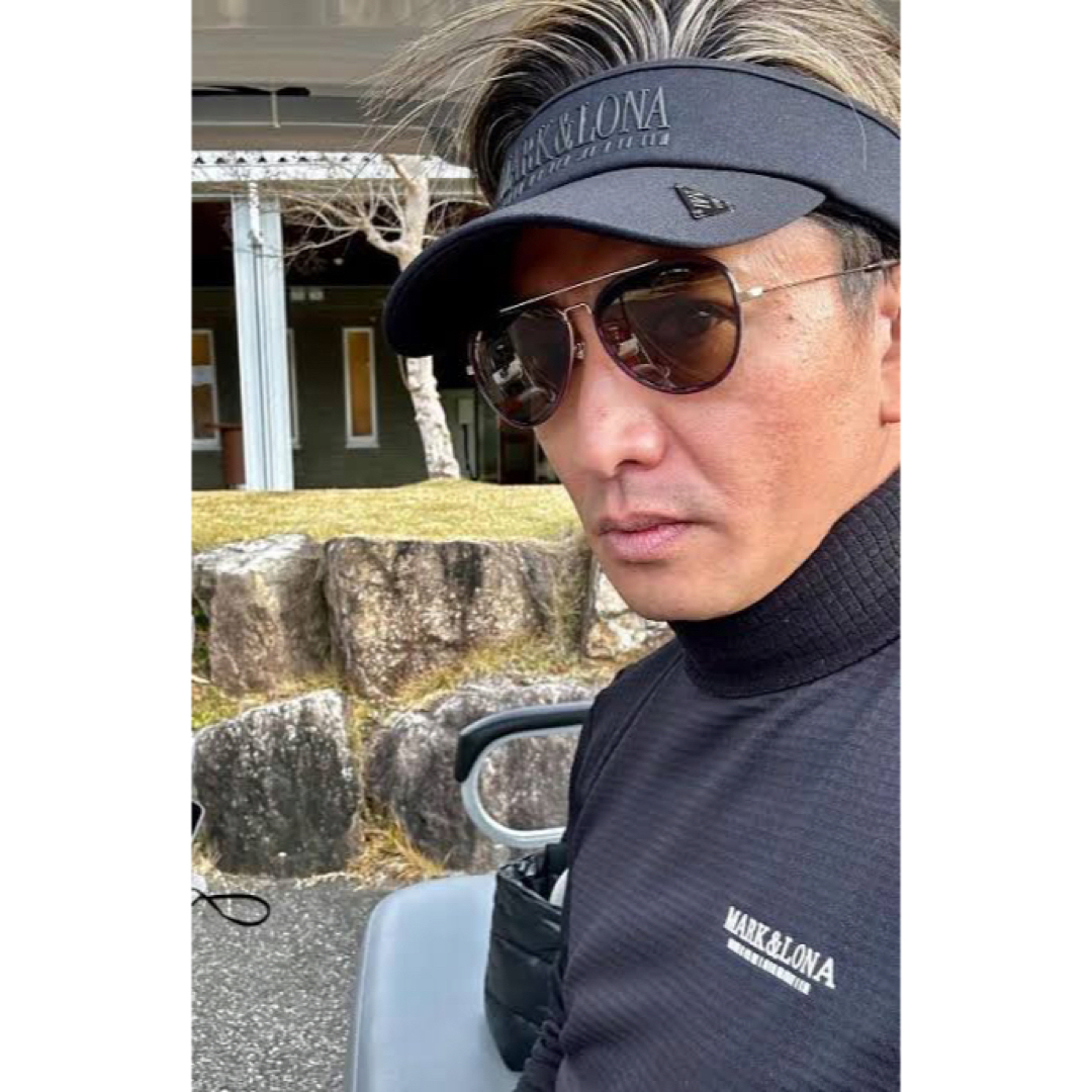 MARK&LONA - マークアンドロナ 木村拓哉 ゴルフ キャップ MARK MARK&LONA - マークアンドロナ 木村拓哉 ゴルフ キャップ MARK