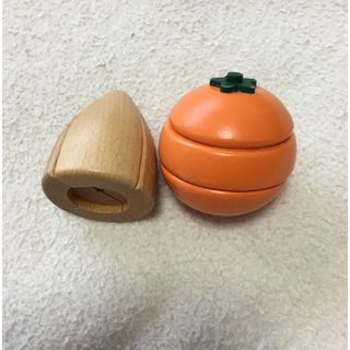 ウッディプッディ(WOODY PUDDY)のウッディプッディ　たけのこ　みかん(知育玩具)