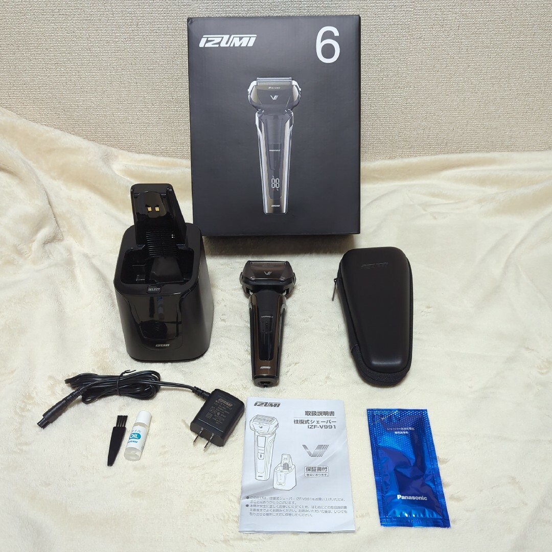 maxell - IZUMI メンズシェーバー 6枚刃 IZF-V991-Nの通販 by K.omr's