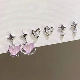 ♡ silver pierce set ♡(ピアス)