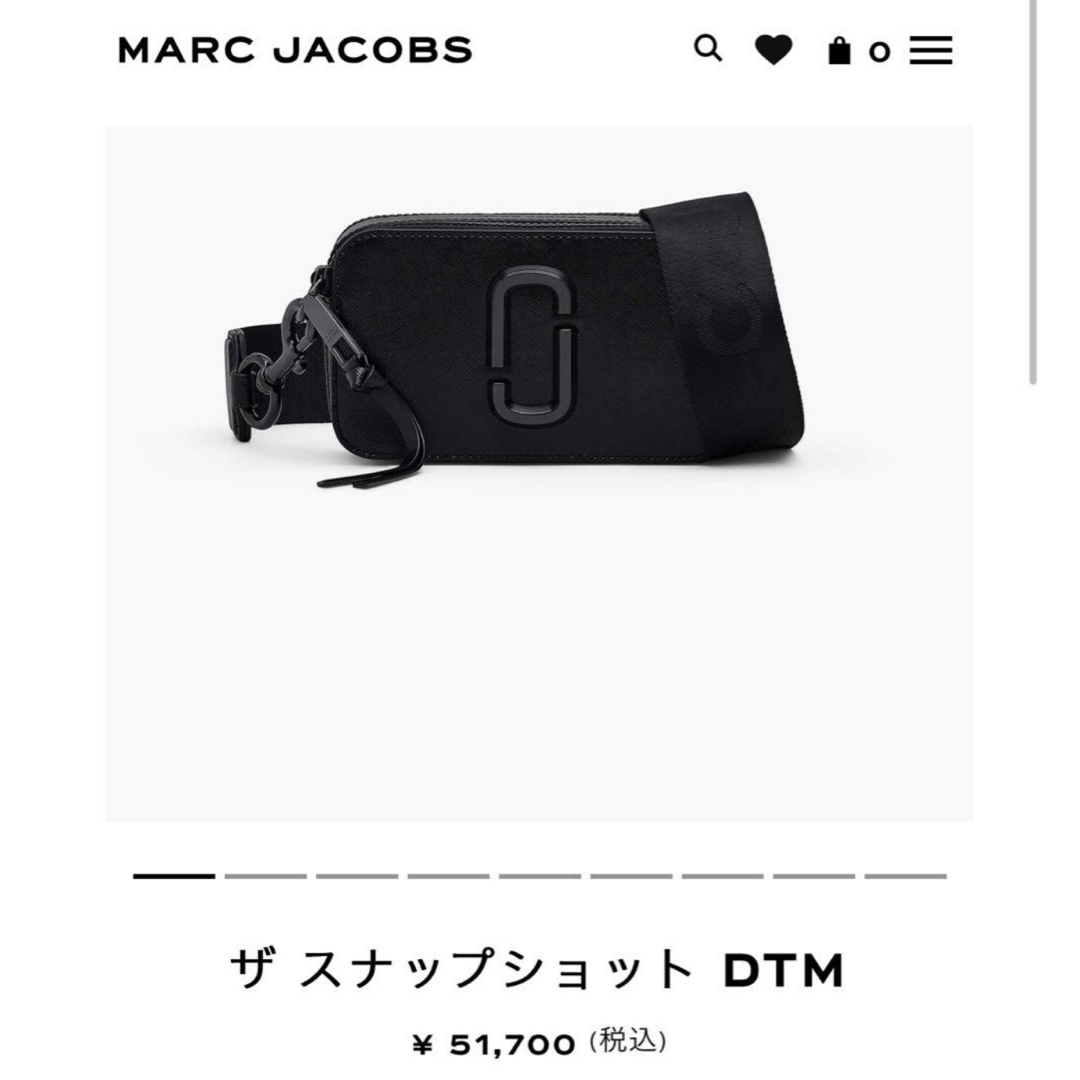 MARC JACOBS ザ スナップショット DTM BLACK