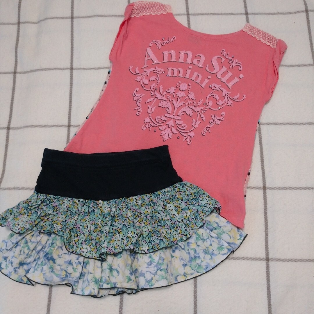 anna sui mini    アナスイミニ　トップス　120   2点セット