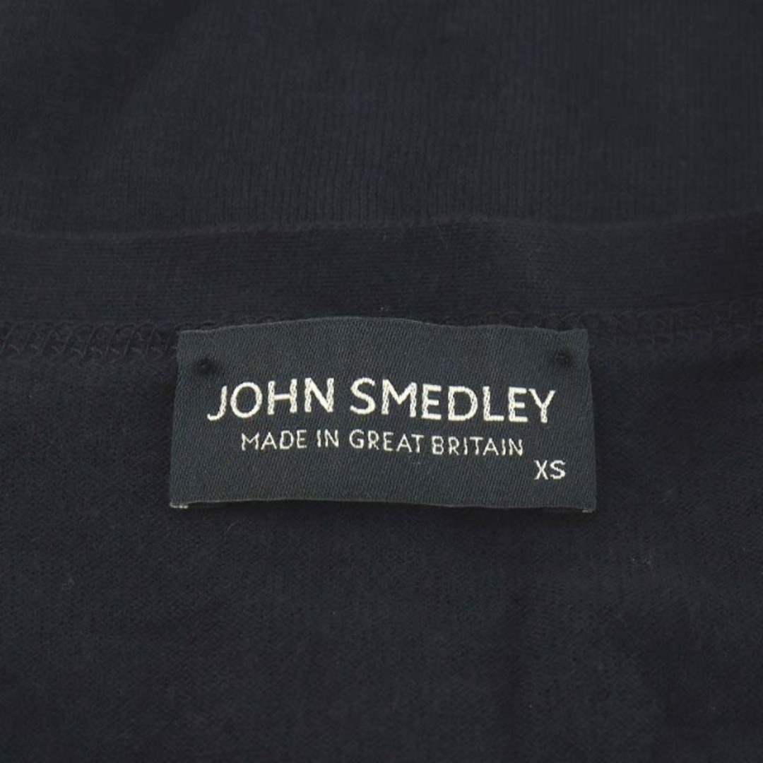 JOHN SMEDLEY(ジョンスメドレー)のJOHN SMEDLEY カーディガン 長袖 コットン XS 紺 メンズのトップス(カーディガン)の商品写真