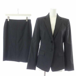 アンタイトル(UNTITLED)のアンタイトル スーツ テーラードジャケット スカート 1 S 2 M グレー(スーツ)