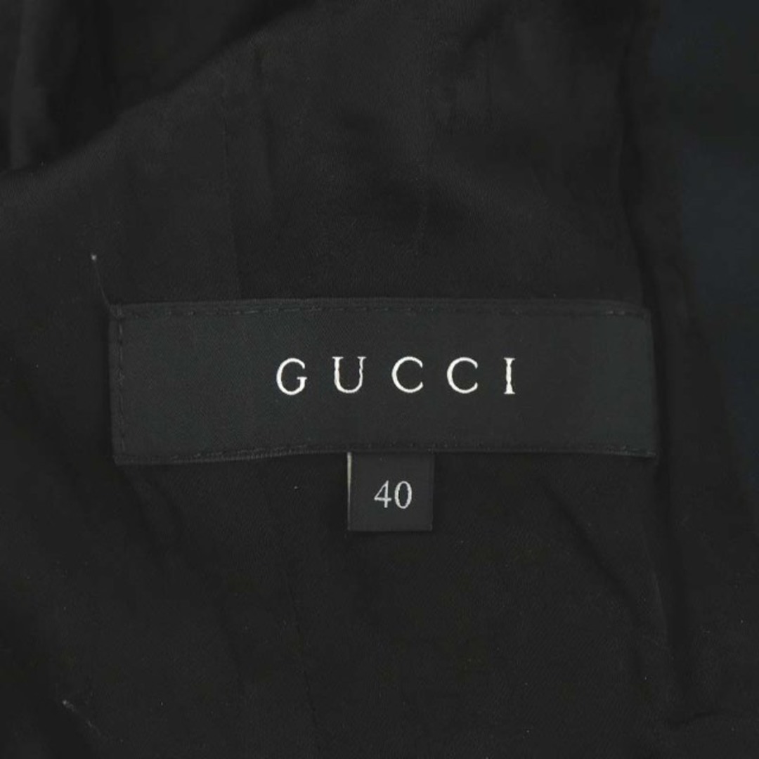Gucci - グッチ テーラードジャケット シングル シルク混 絹混 40 S