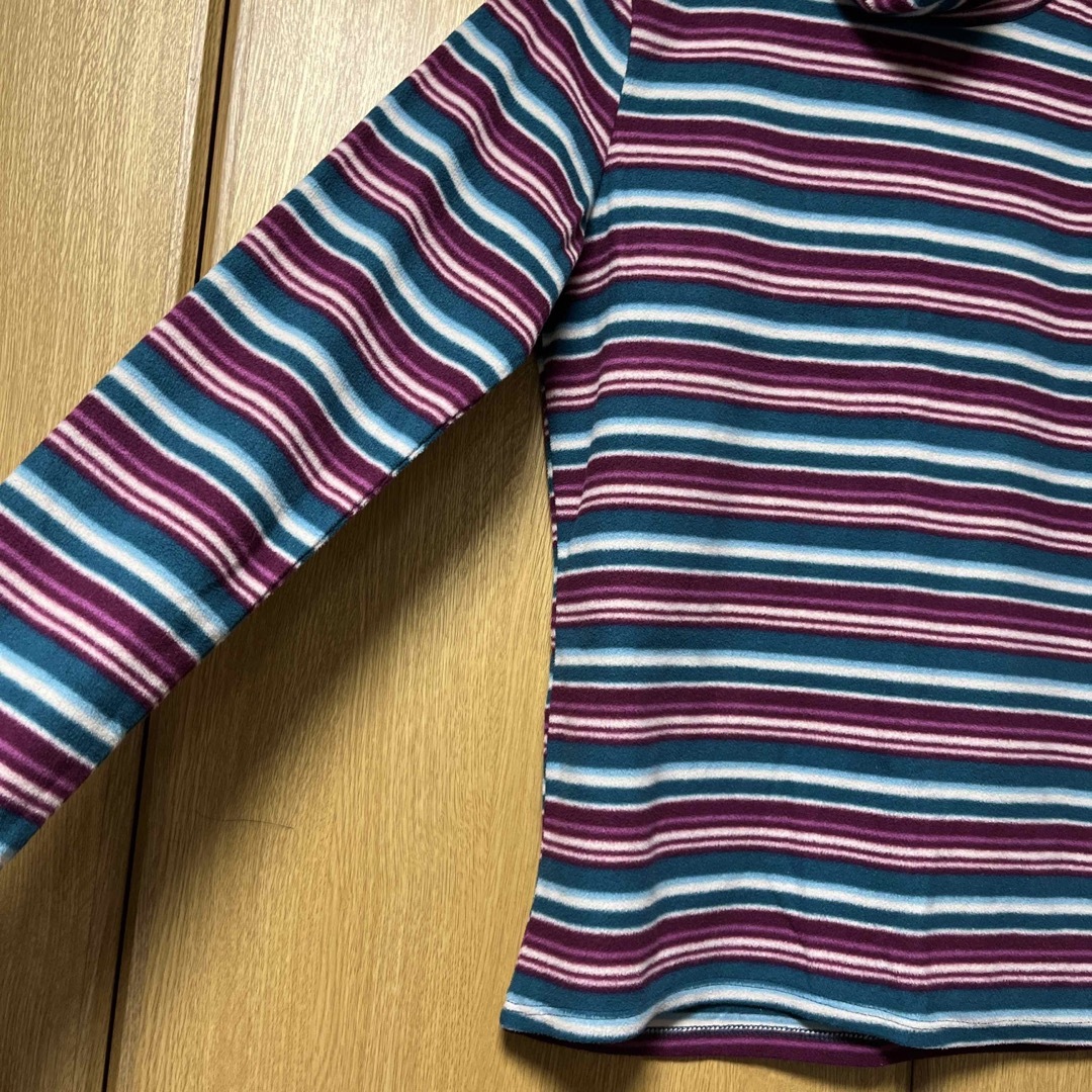 GU(ジーユー)のGU  フリースタートルネック長袖Tシャツ　Ｌ レディースのトップス(Tシャツ(長袖/七分))の商品写真