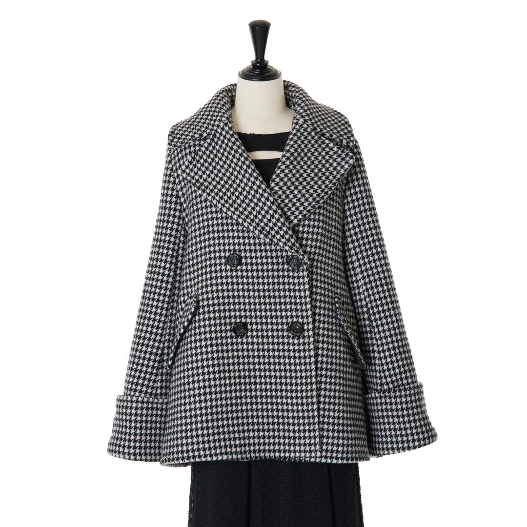 Her lip to(ハーリップトゥ)のHerlipto🎀Proust Wool-Blend Melton Coat レディースのジャケット/アウター(ピーコート)の商品写真