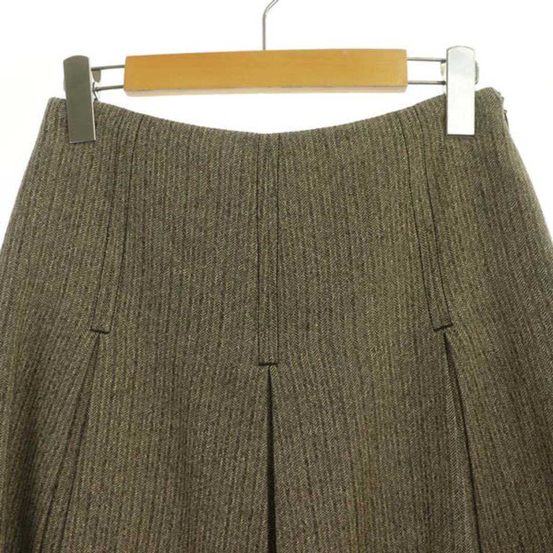 マックスマーラ ウィークエンドライン スカート 膝丈 ボックスプリーツ シルク混 レディースのスカート(ひざ丈スカート)の商品写真