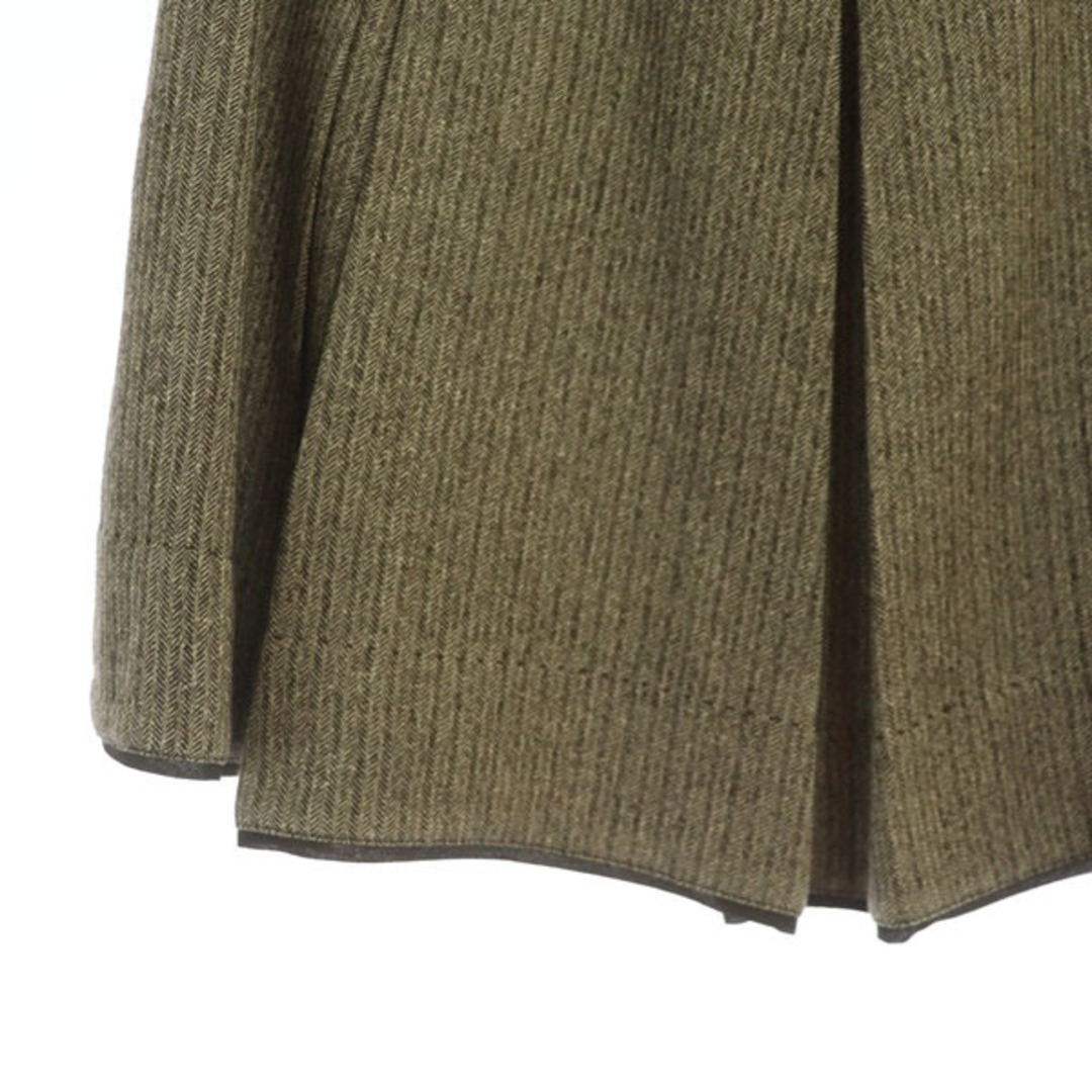 マックスマーラ ウィークエンドライン スカート 膝丈 ボックスプリーツ シルク混 レディースのスカート(ひざ丈スカート)の商品写真