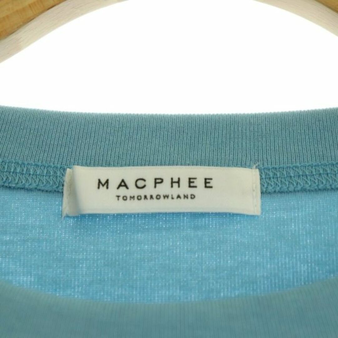 MACPHEE(マカフィー)のマカフィー トゥモローランド ハーフスリーブ Tシャツ カットソー 五分袖 S レディースのトップス(その他)の商品写真