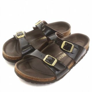 ビルケンシュトック(BIRKENSTOCK)のビルケンシュトック SYDNEY サンダル エナメル レザー 35 22.5cm(サンダル)