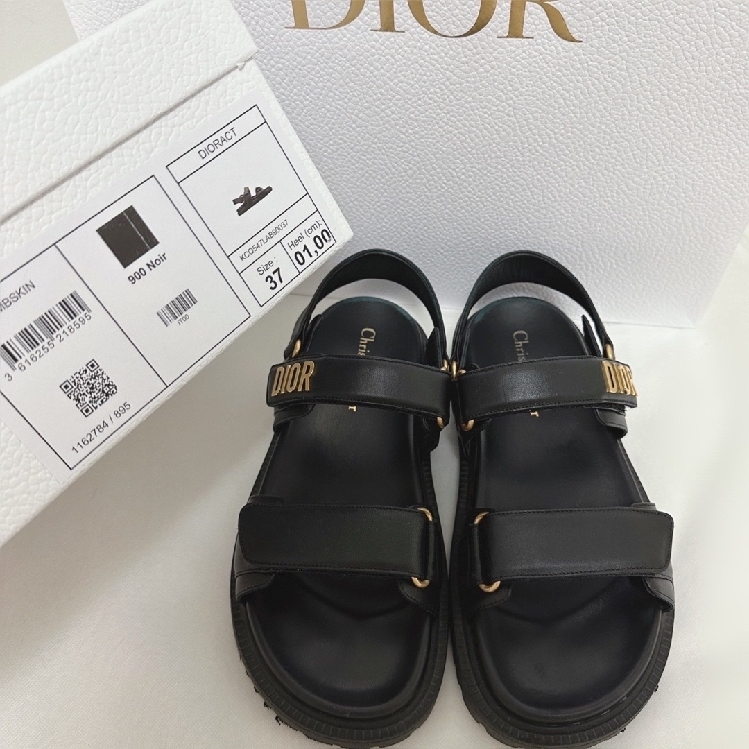 美品 DIOR サンダル