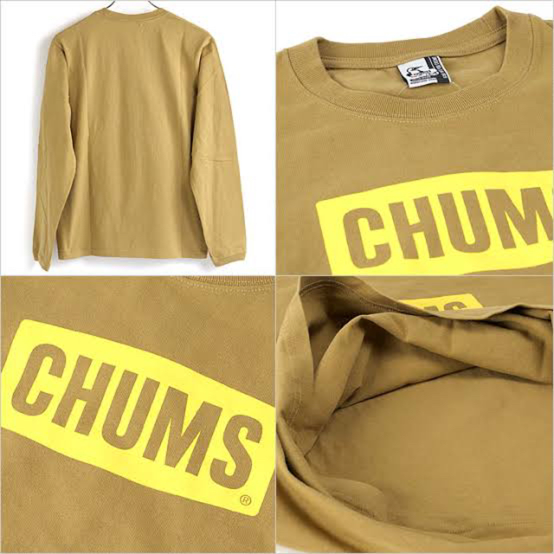 CHUMS(チャムス)のCHUMS チャムス★チャムスロゴロングスリーブTシャツ　ロンT/メンズXL メンズのトップス(Tシャツ/カットソー(七分/長袖))の商品写真