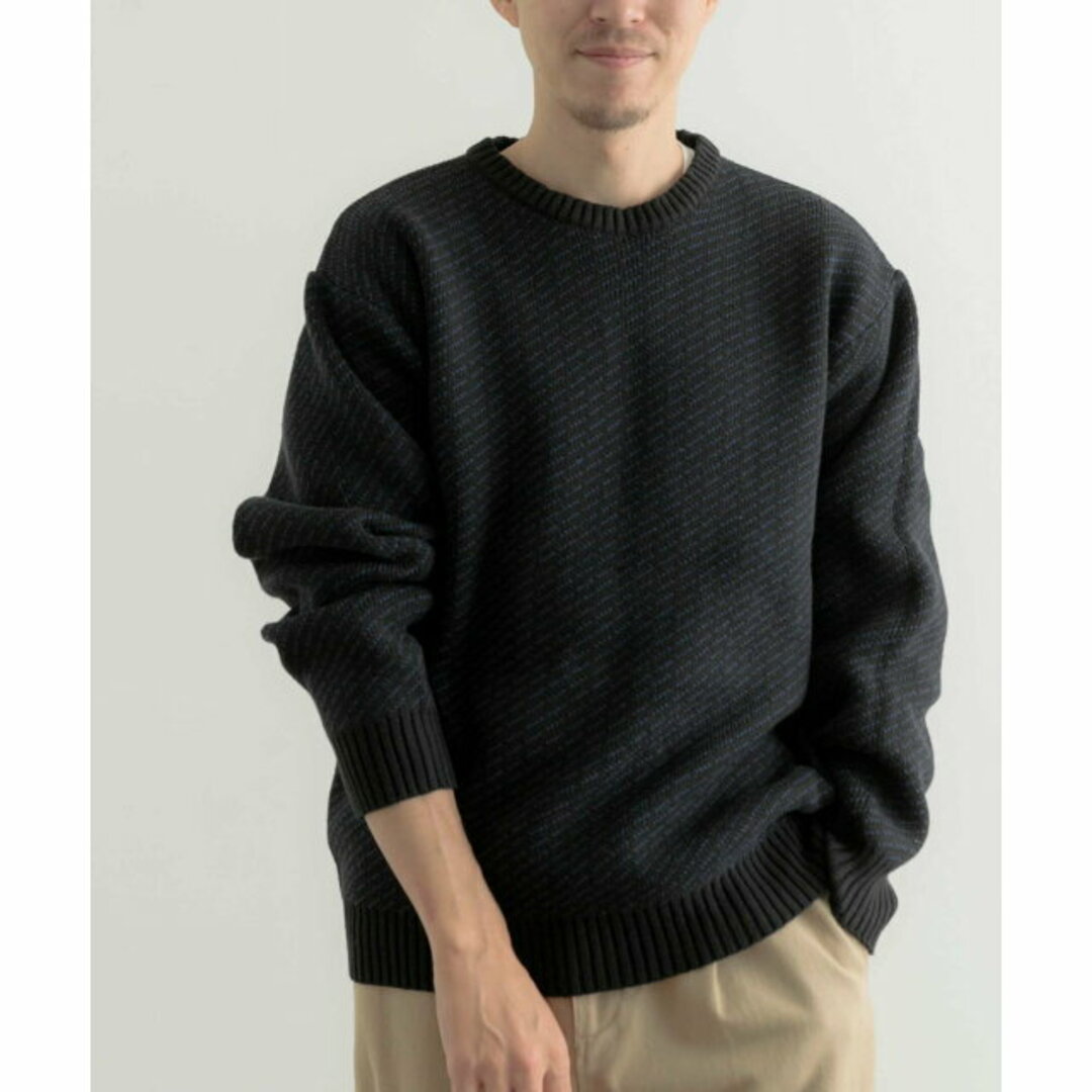 URBAN RESEARCH ITEMS(アーバンリサーチアイテムズ)の【GRY】Mウォッシャブル バーズアイ クルーニット メンズのトップス(ニット/セーター)の商品写真