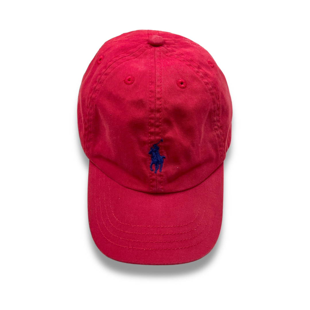 POLO RALPH LAUREN(ポロラルフローレン)のPolo Ralph Lauren ポロラルフローレン キッズ キャップ レッド キッズ/ベビー/マタニティのこども用ファッション小物(帽子)の商品写真