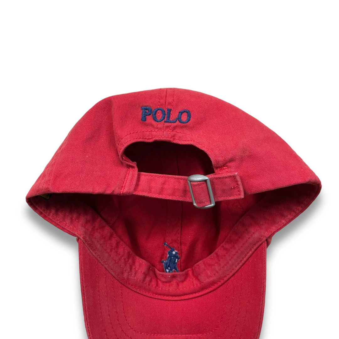 POLO RALPH LAUREN(ポロラルフローレン)のPolo Ralph Lauren ポロラルフローレン キッズ キャップ レッド キッズ/ベビー/マタニティのこども用ファッション小物(帽子)の商品写真