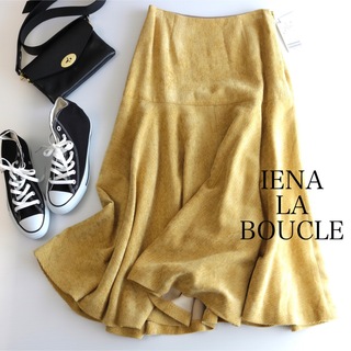 IENA LA BOUCLE - IENA LA BOUCLE エスカルゴ フリルプリントスカート