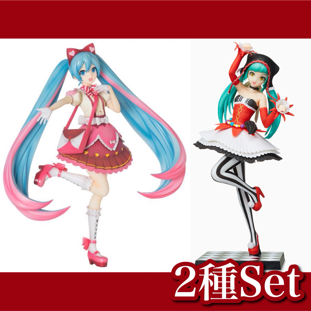 SEGA - 【新品】初音ミク✧SPM リボンハート / ピエレッタ ２種