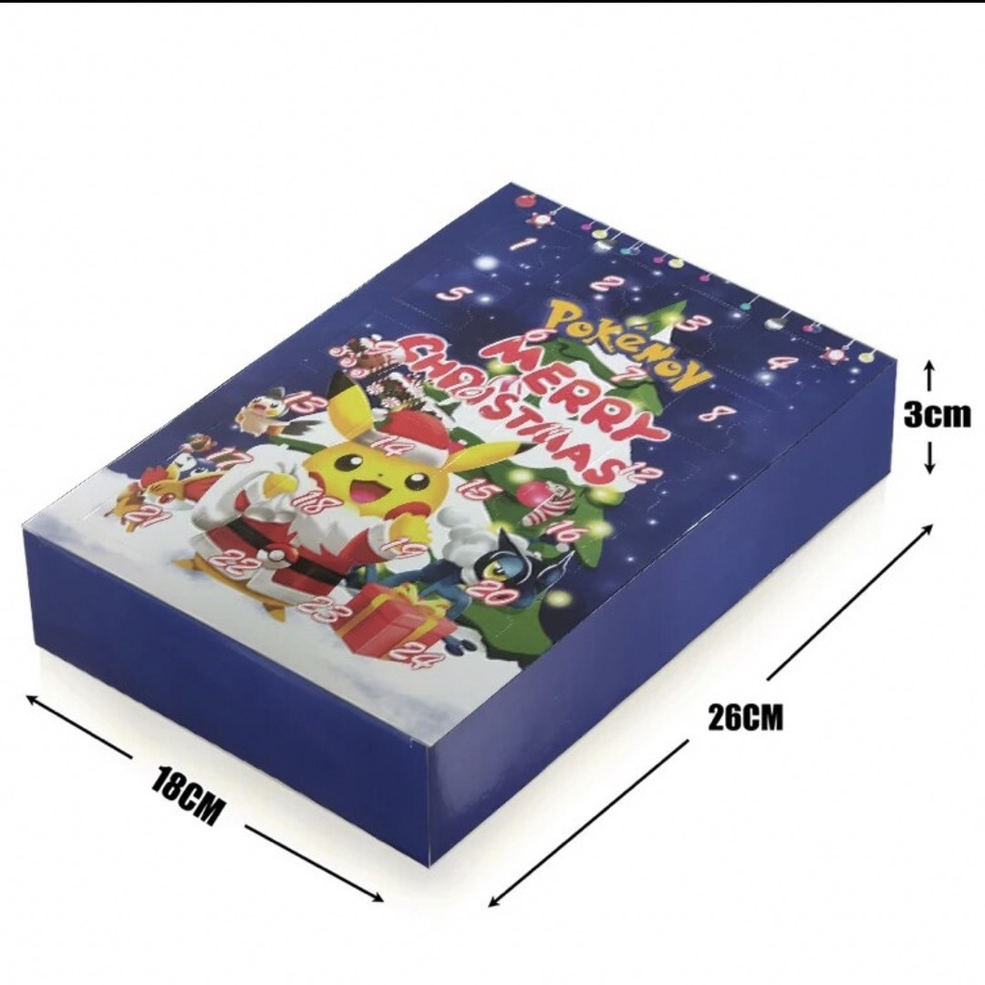 ポケモン(ポケモン)のポケモン　アドベントカレンダー エンタメ/ホビーのおもちゃ/ぬいぐるみ(キャラクターグッズ)の商品写真