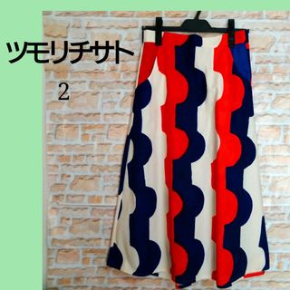 ツモリチサト(TSUMORI CHISATO)の希少 TSUMORI CHISATO ツモリチサト 復刻柄 ロングスカート 綿(ロングスカート)