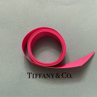 ティファニー(Tiffany & Co.)のTiffany ティファニー 2018年限定 サテン リボン ピンク 92cm(その他)