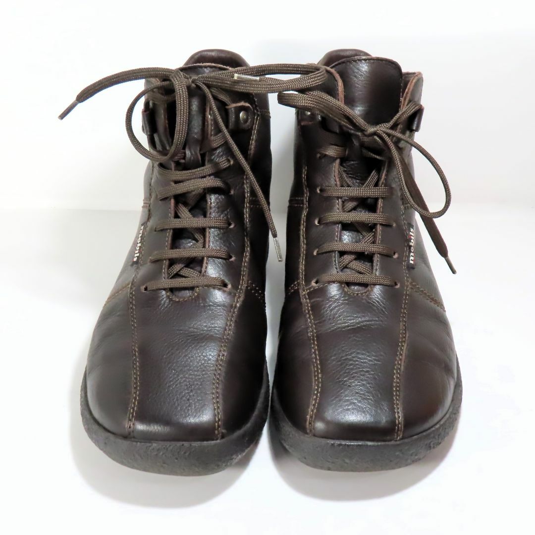 モビルス バイ メフィスト US6.5 23.5cm レザーシューズ レディース レディースの靴/シューズ(ブーツ)の商品写真