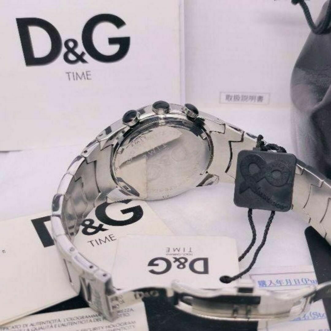 定価9万円　DolceGabbana　腕時計　ドルガバ　D&G　黒　動作品