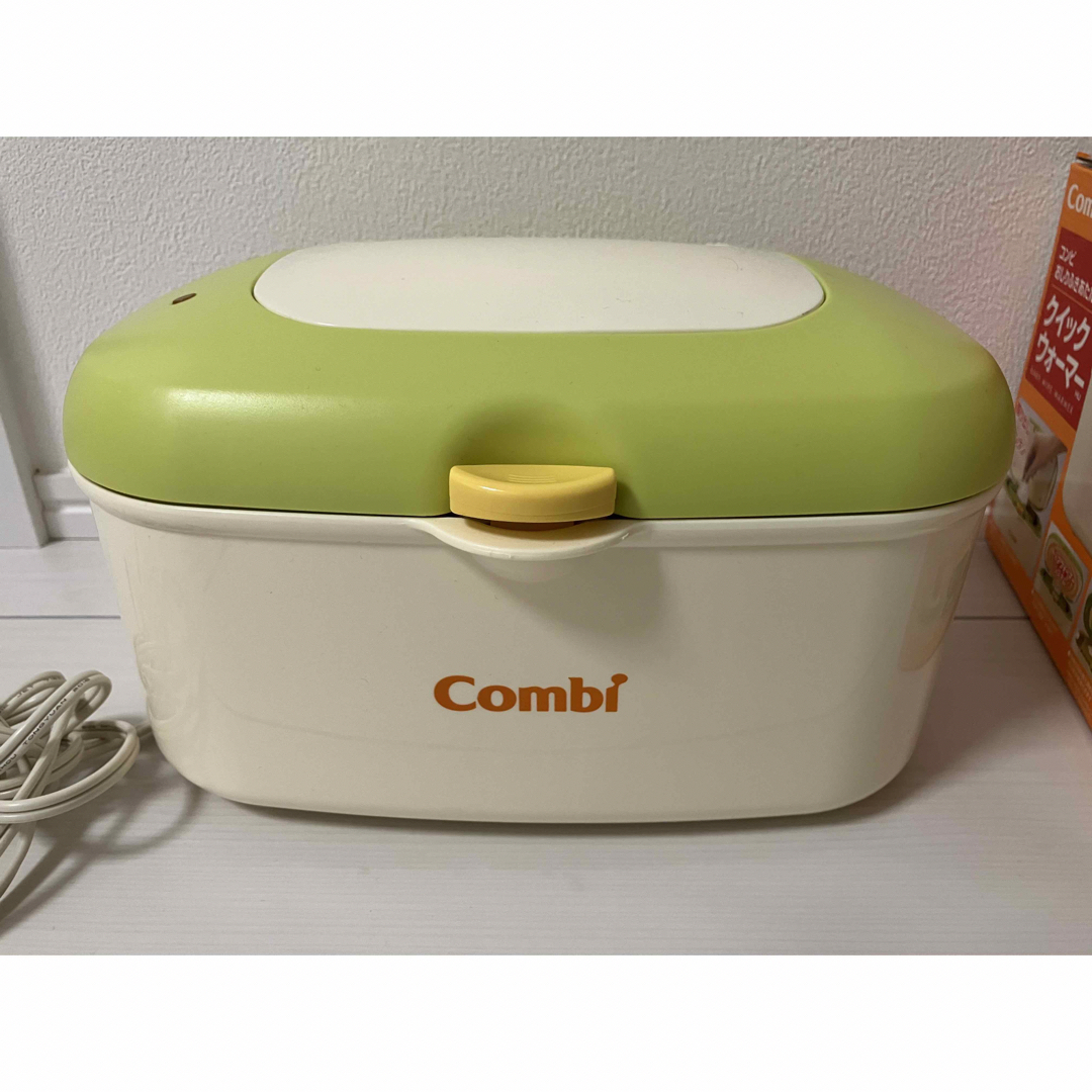 combi(コンビ)のコンビ　おしり拭きウォーマー　おしりふきあたため器 キッズ/ベビー/マタニティのおむつ/トイレ用品(ベビーおしりふき)の商品写真