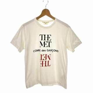 コムデギャルソン(COMME des GARCONS)のコムデギャルソン メトロポリタン美術館限定 Ｔシャツ M 白 LS-T001(Tシャツ(半袖/袖なし))