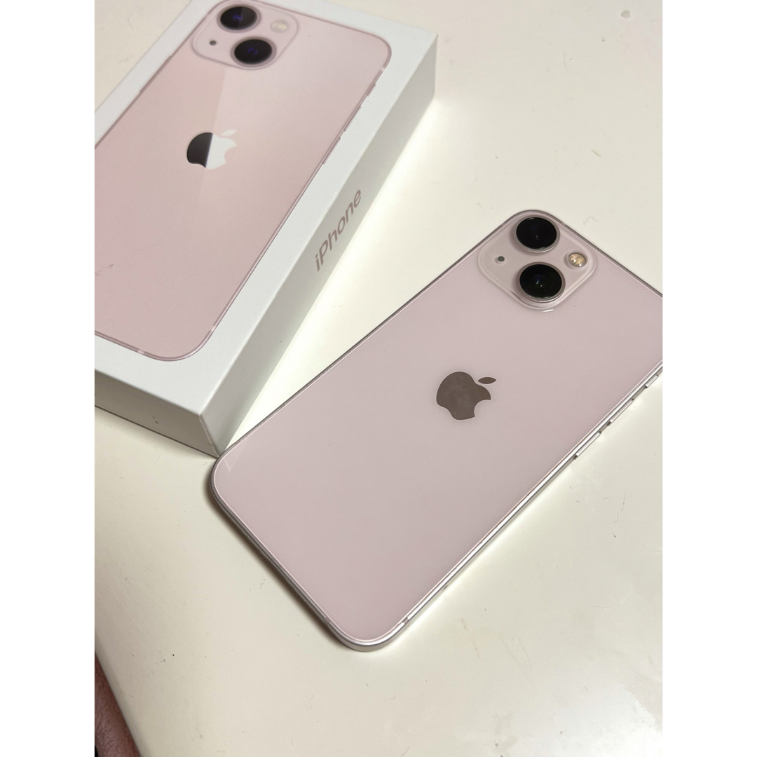 iPhone(アイフォーン)のiPhone13mini 128GB ピンク simフリー スマホ/家電/カメラのスマートフォン/携帯電話(スマートフォン本体)の商品写真