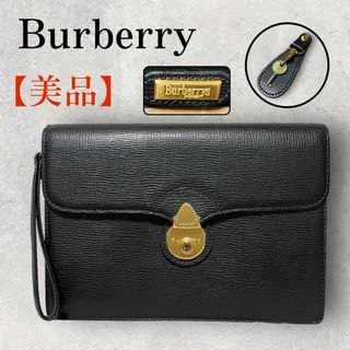 BURBERRY - オールドバーバリー クラッチ セカンドバッグ チェック ...