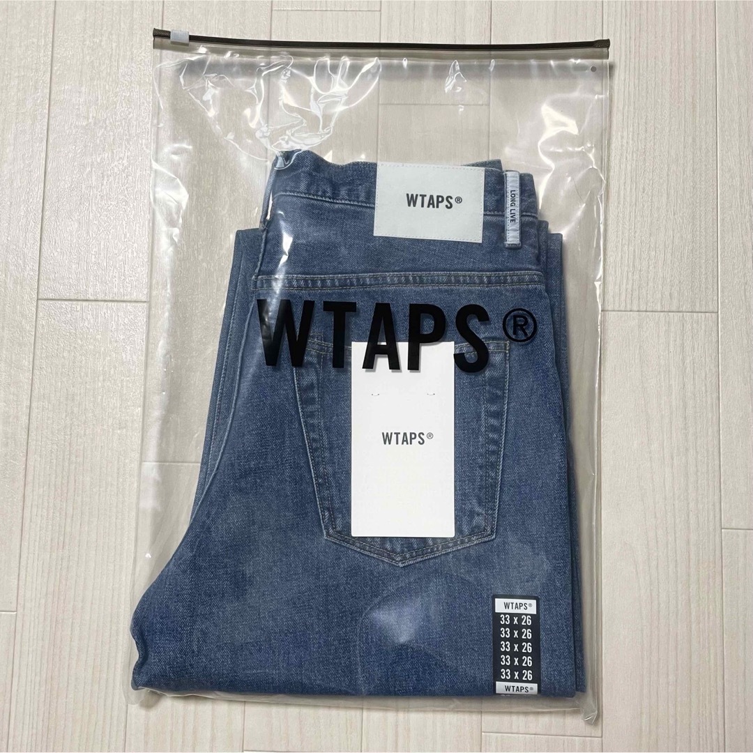 W)taps(ダブルタップス)の23AW M WTAPS BLUES STRAIGHT バギーデニムパンツ メンズのパンツ(デニム/ジーンズ)の商品写真