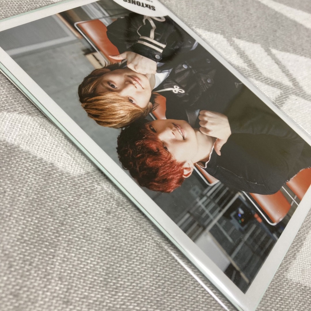 SixTONES 公式写真　ジェシー　京本大我 エンタメ/ホビーのタレントグッズ(アイドルグッズ)の商品写真