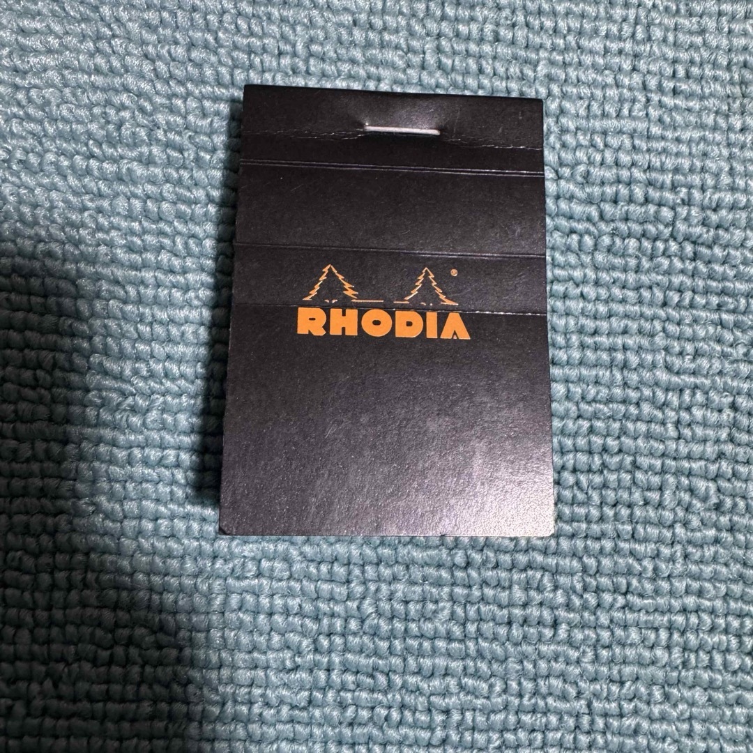 RHODIA(ロディア)の→新品〒【管理No.0201】ロディア 方眼 No.10 ブラック 1つ インテリア/住まい/日用品の文房具(ノート/メモ帳/ふせん)の商品写真