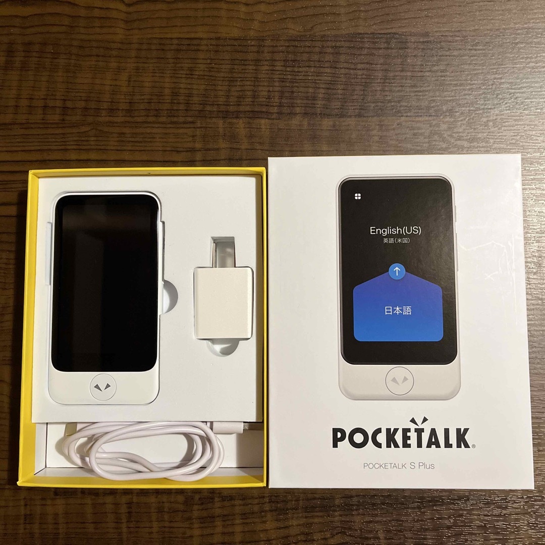 爆安プライス SOURCENEXT POCKETALK S PLUS グローバル通信（2年）付