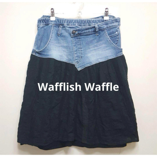 wafflish waffle デニムスカート women 160 ワッフル