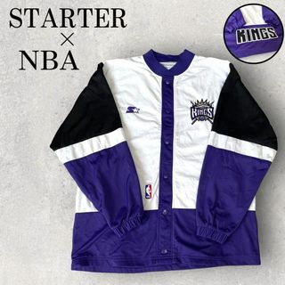 STARTER - STARTER NBA KNICKS 刺繍 アノラック 中綿ナイロン